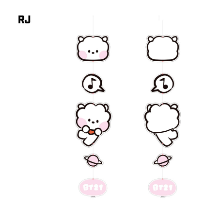 BT21 Minini Acrylic Mobil
