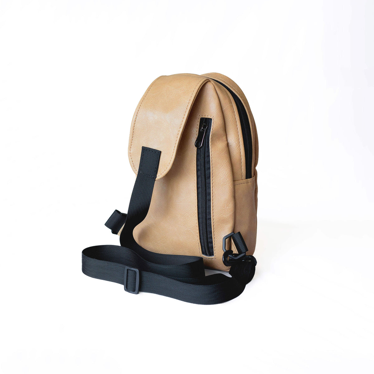Vegan Leather Sling Bag for Women | Buru Small Crossbody Bag for Men