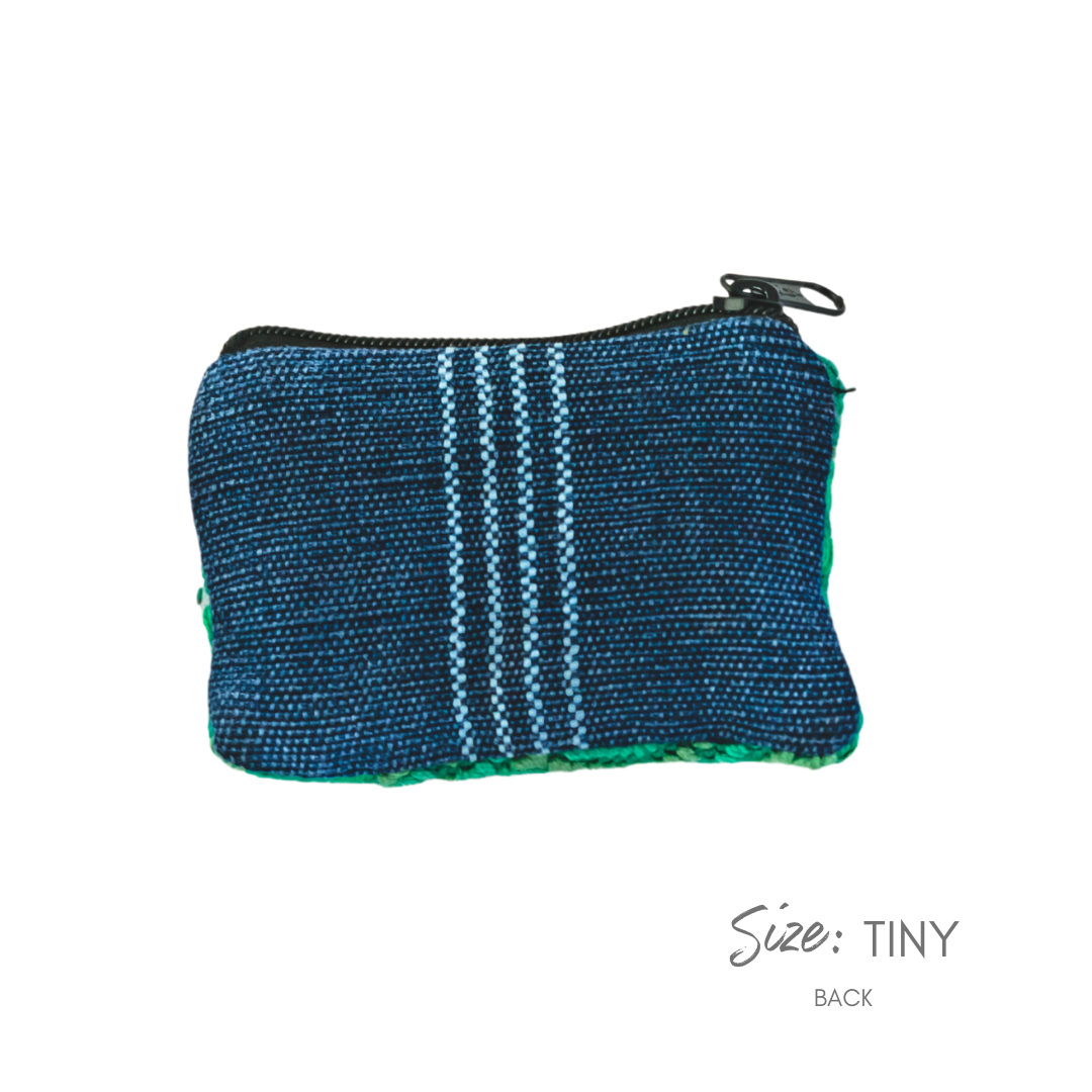 Maya Up-cycled Huipil Cosmetic One-of-a-Kind Bag (Tiny) - Guatemala - Osadia Concept Store
