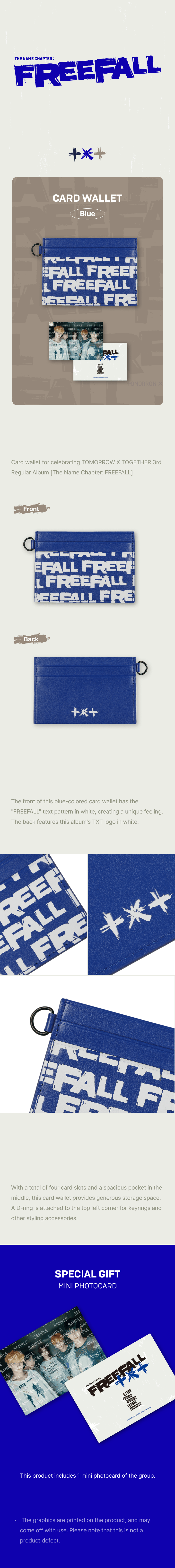 TXT Official MD - The Name Chapter Freefall