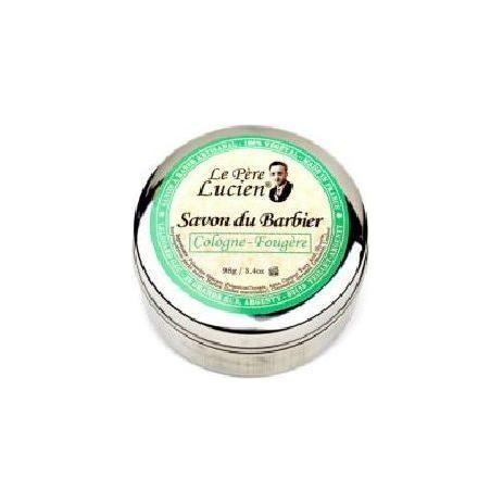 Le Pere Lucien Cologne Fougere Shaving Soap Stanless Steel Box With Lid 98G