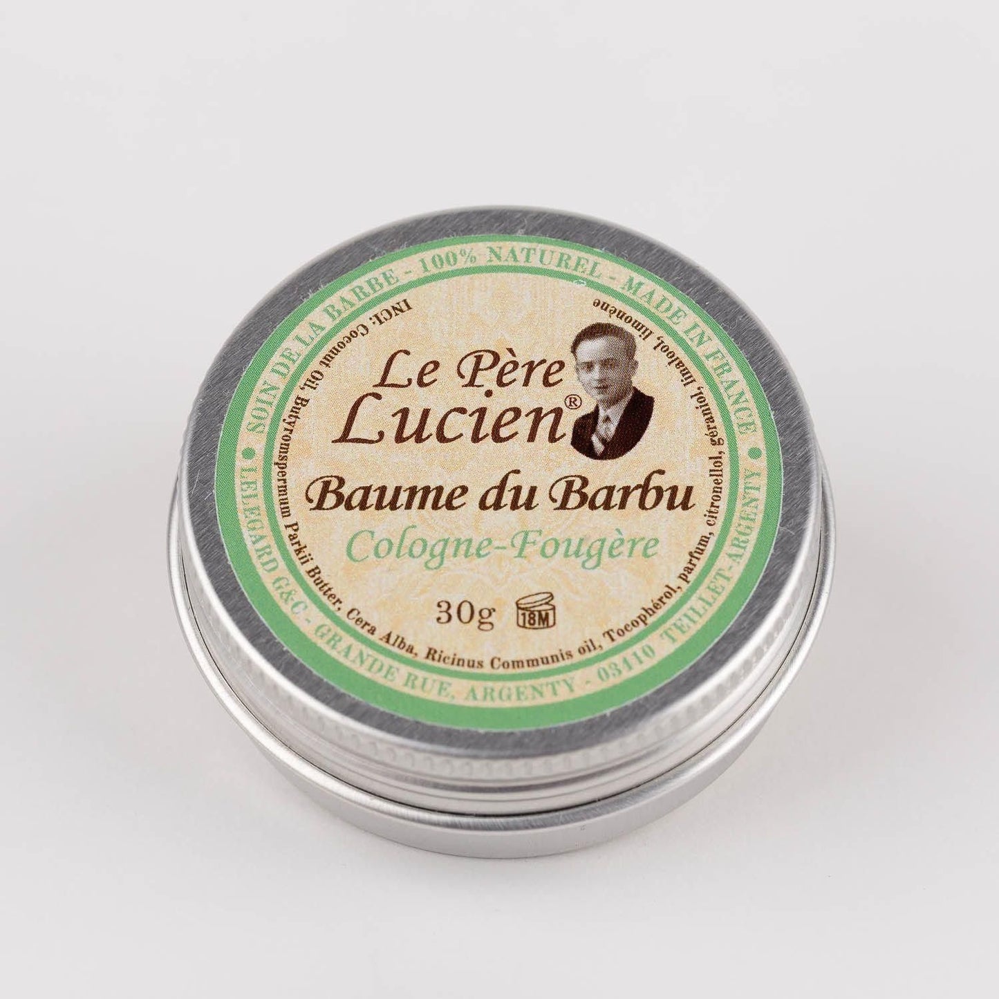Le Pere Lucien Cologne Fougere Natural Beard Balm 30g