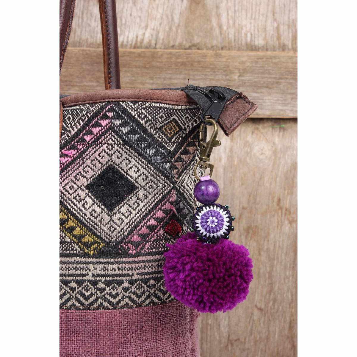 Jupiter Pom Pom Zipper Pull - Thailand