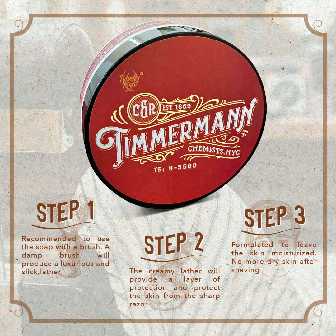 Timmermann Red Label 1869 Shaving Soap