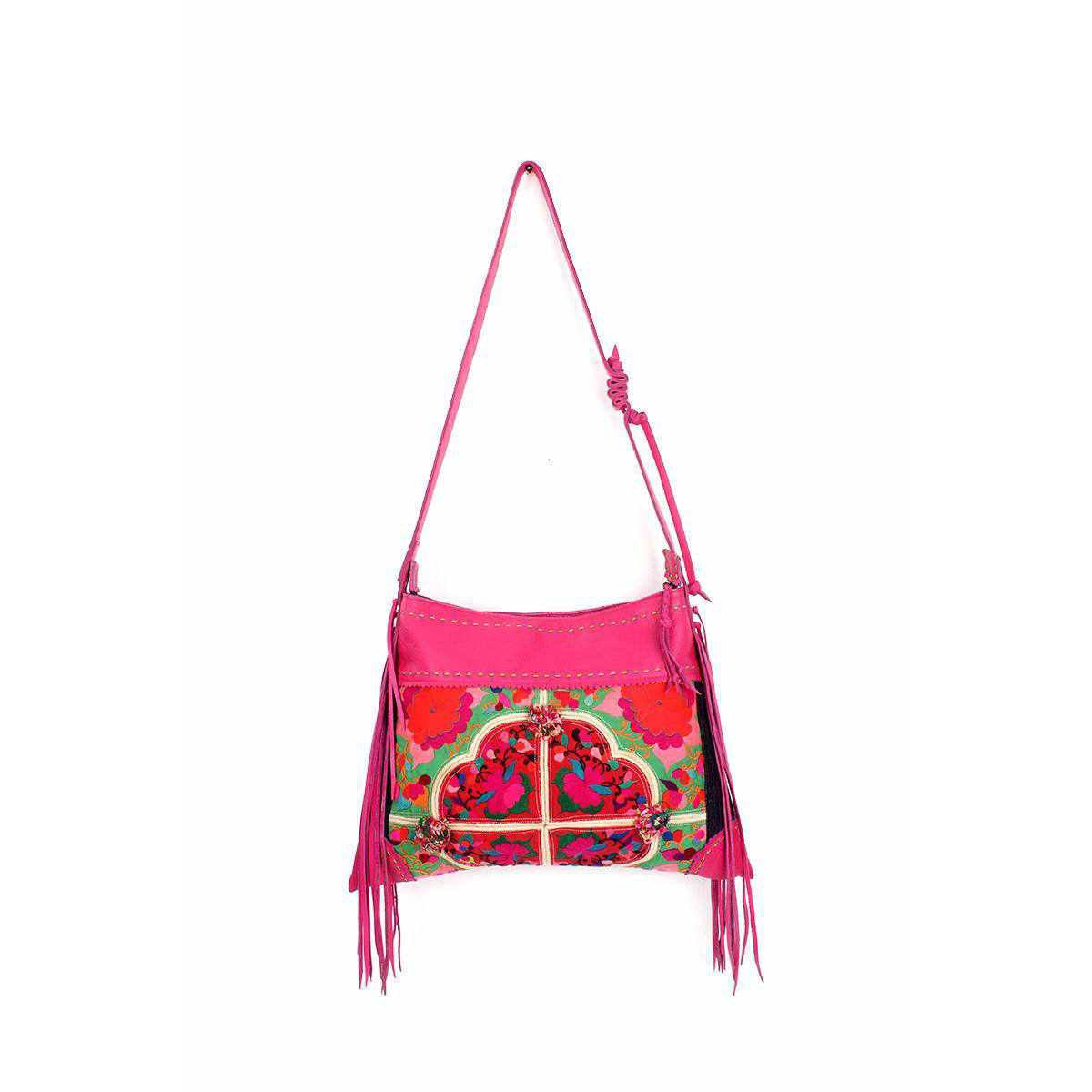 Vintage One of a Kind Crossbody Bag - Thailand