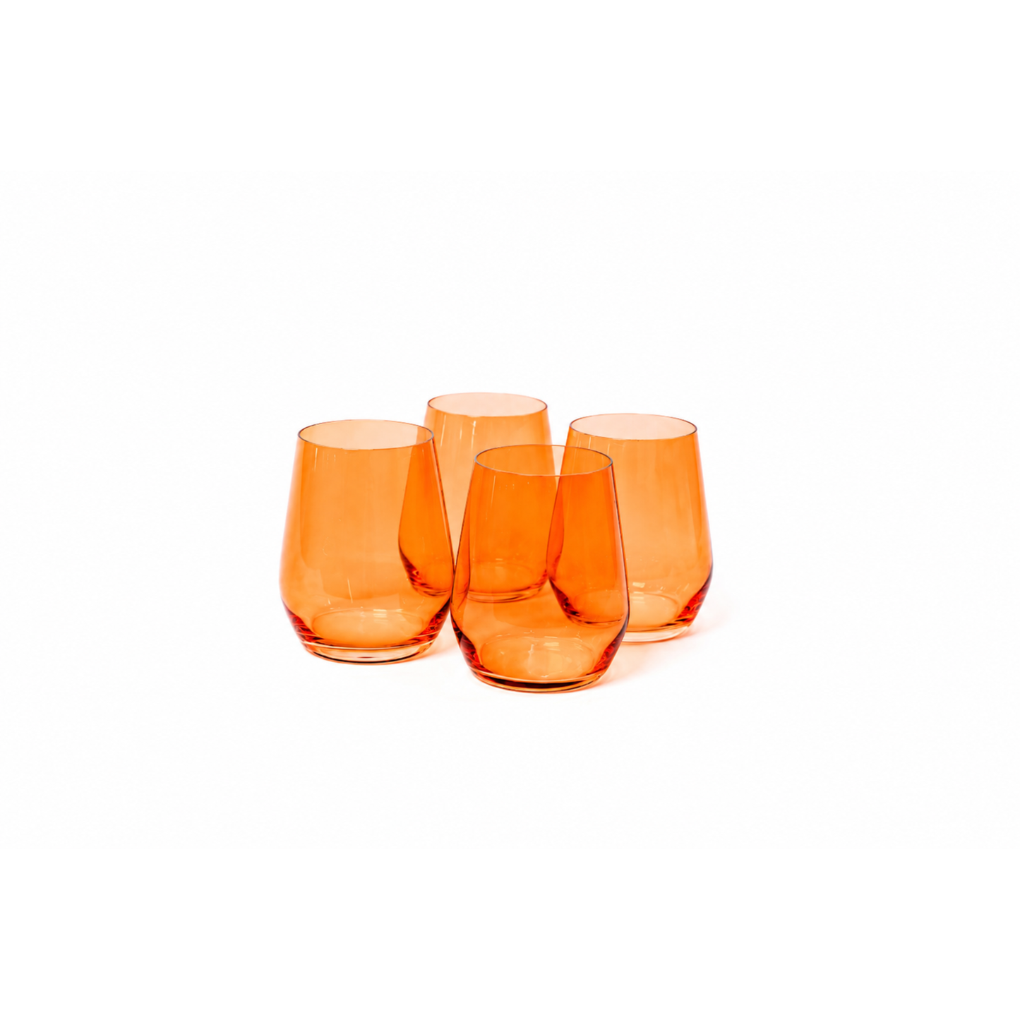 Aperol Orange - Colored Wine Glass