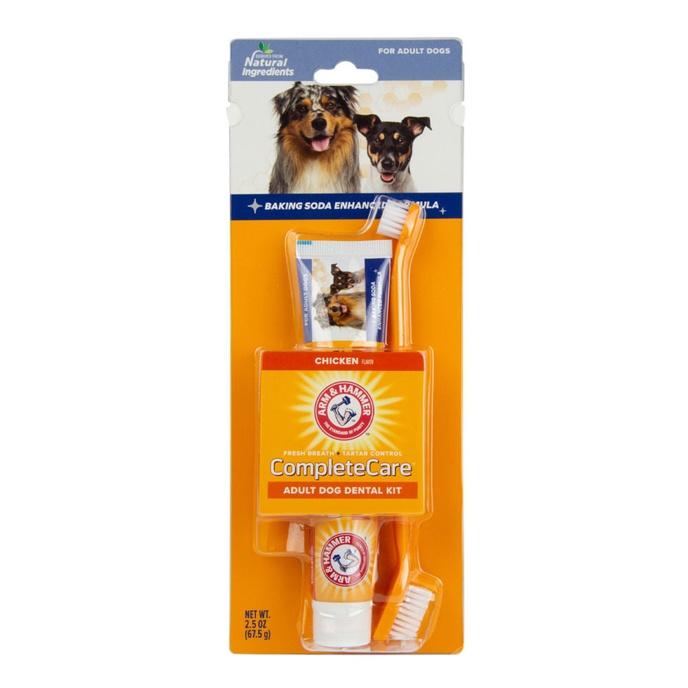 Arm & Hammer Complete Care Adult Dog Dental Kit 2.5oz/2ct