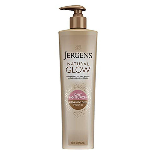 Jergens Natural Glow Daily Moisturizer Medium To Tan Skin Tones