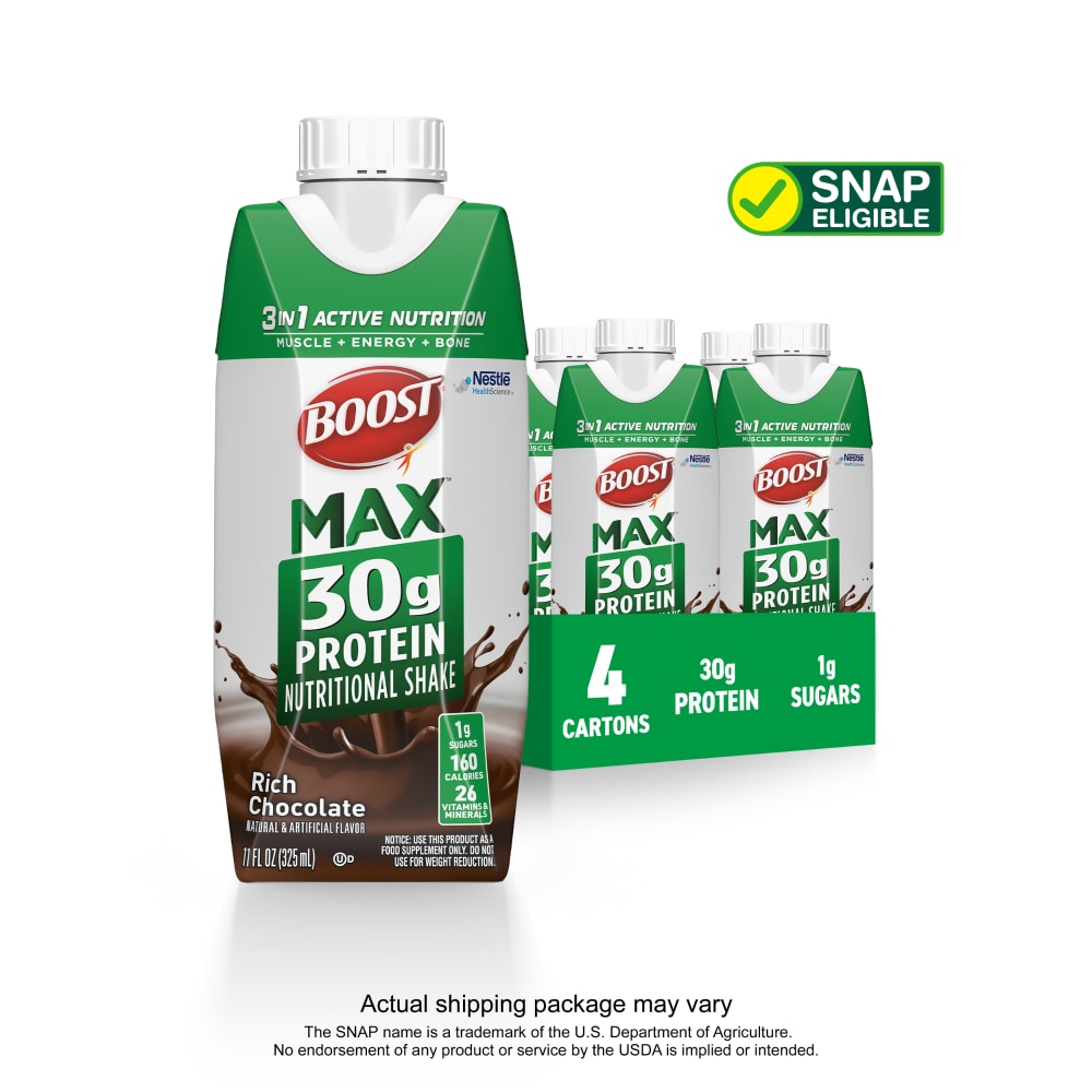 Boost Max Rich Chocolate Protein Nutritional Shake