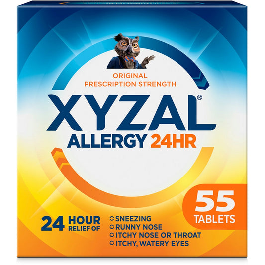 Xyzal Allergy, Original Prescription Strength, 5 Mg, 24hr, Tablets