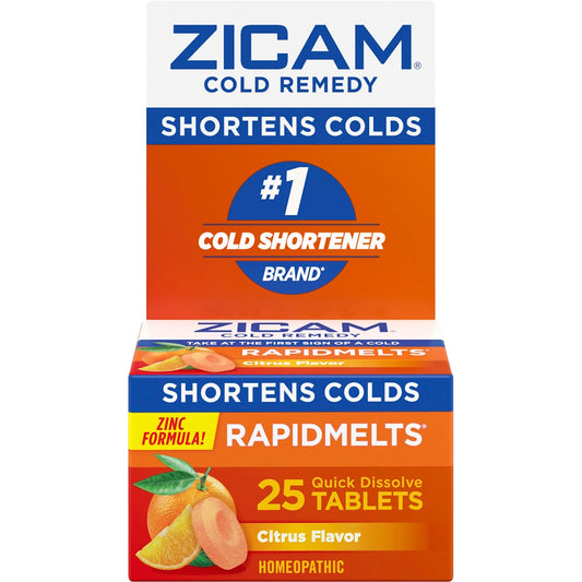 Zicam Cold Remedy, Quick Dissolve Tablets, Citrus Flavor