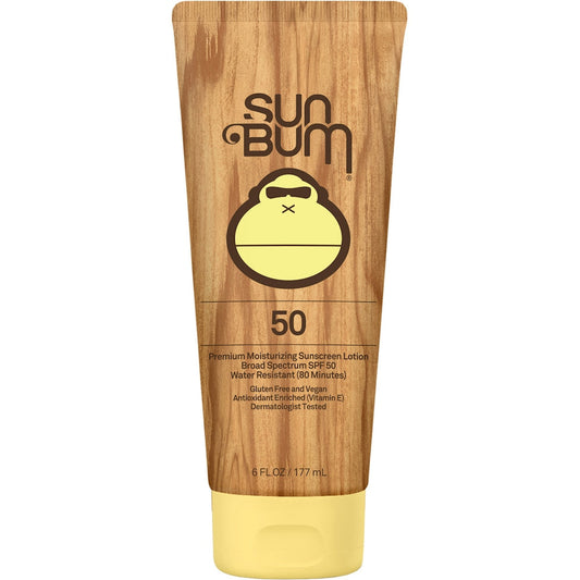 Sun Bum Original Moisturizing Sunscreen Lotion, Broad Spectrum SPF 50, 6 Fl Oz