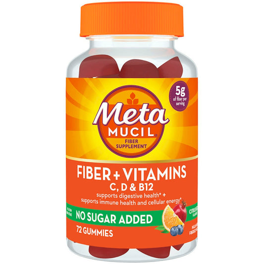 Metamucil Fiber Supplement, Gummies, Citrus Berry Flavored
