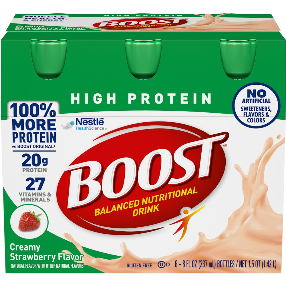 Boost High Protein Creamy Strawberry Complete Nutritional Drink