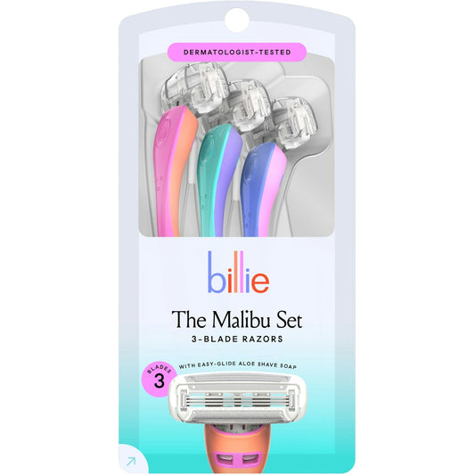 Billie Razors, Disposable, 3 Blade, Mix 1