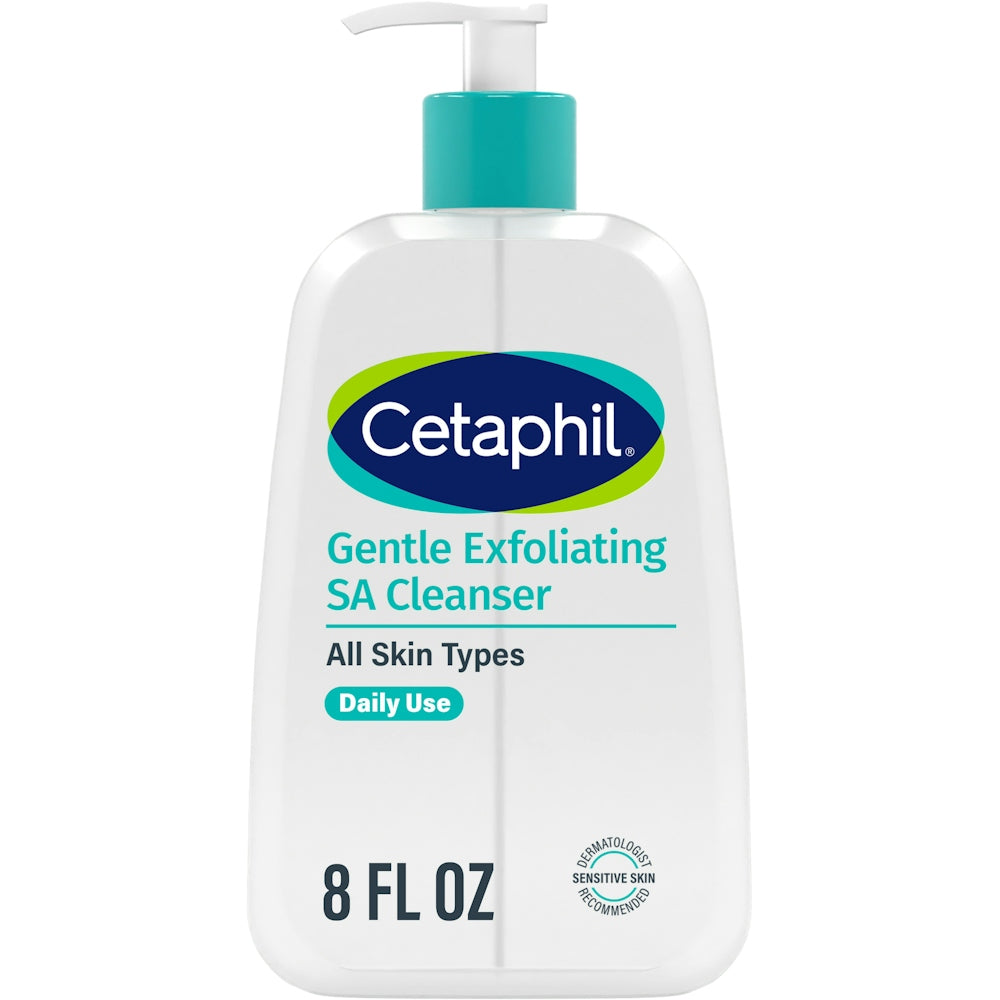 Cetaphil Gentle Exfoliating SA Cleanser, 8 Fl Oz