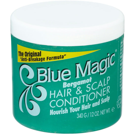 Blue Magic Original Bergamot Hair & Scalp Conditioner 12 Oz