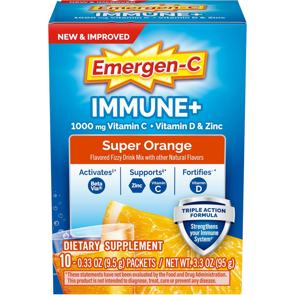 Emergen-C Super Orange 1000 Mg Immune