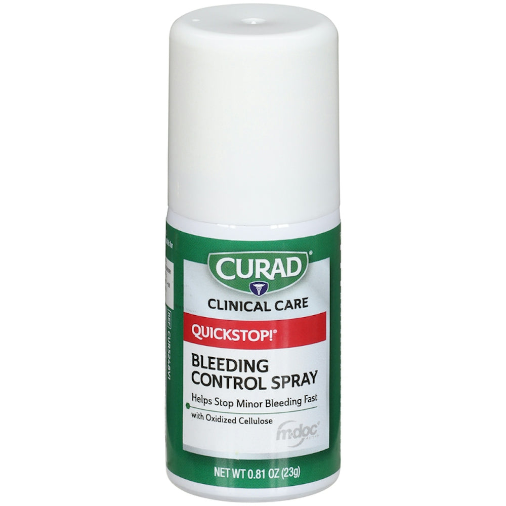 Curad Quick Stop! Blood Controlling Spray, 0.81 Oz