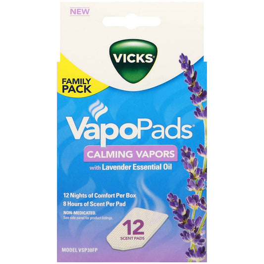 Vicks Calming Vapors, With Lavender Essential Oil, Family Pack