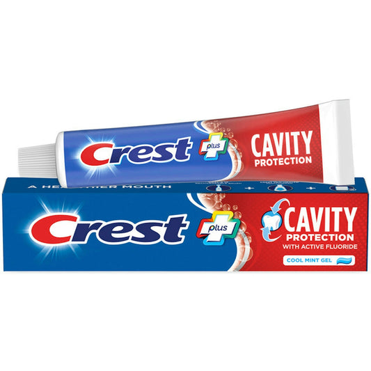 Crest Cool Mint Gel Fluoride Anticavity Toothpaste - 5.7 Ounce