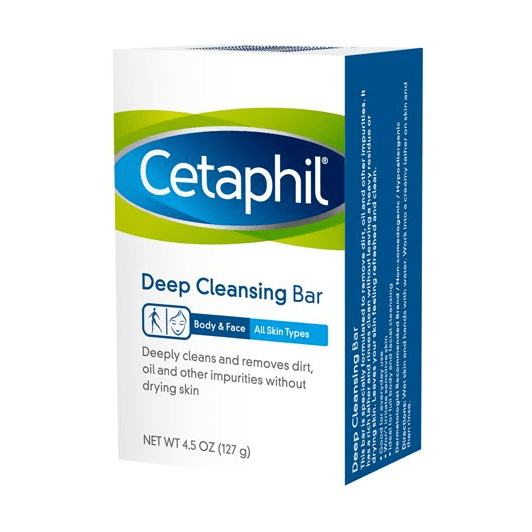 Cetaphil Deep Cleansing Bar 4.5 Oz