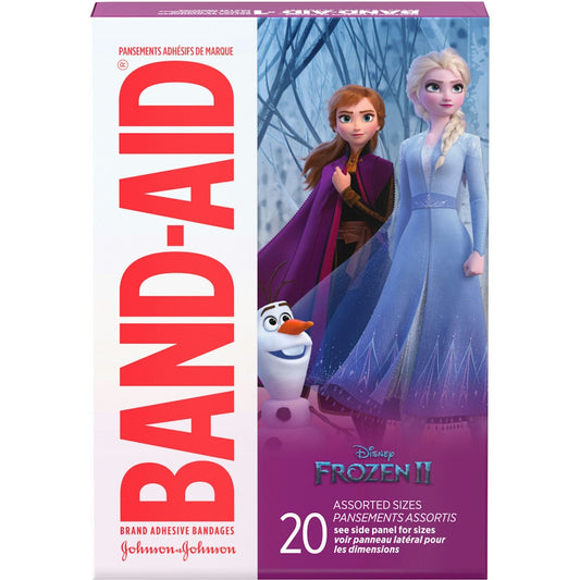 Band-Aid Adhesive Bandages, Disney Frozen II, Assorted Sizes