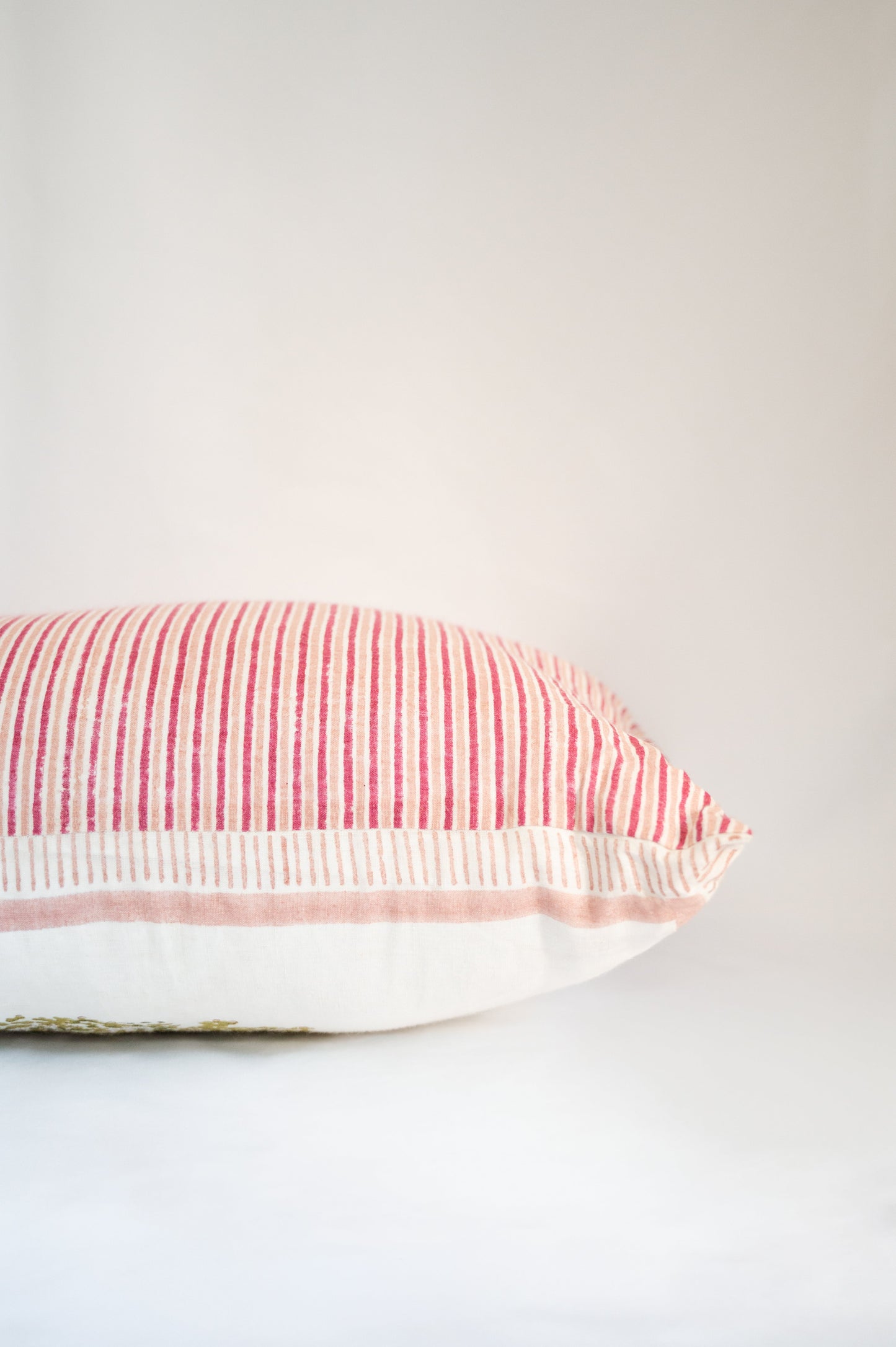 The Quite Corner -  Hand Block Printed Cushion Cover