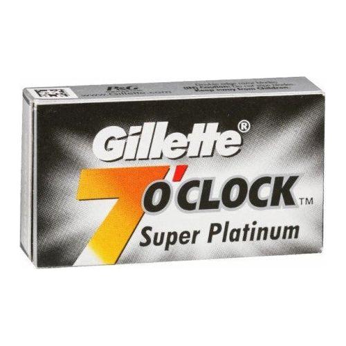 Gillette 7 O`Clock Super Platinum Razor Blades - 20x5 Pack