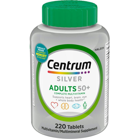 Centrum Silver Multivitamin For Adults 50 Plus, Multimineral Supplement