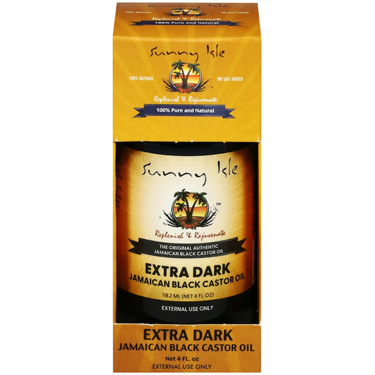 Sunny Isle Extra Dark Jamaican Black Castor Oil - 4 Fl Oz