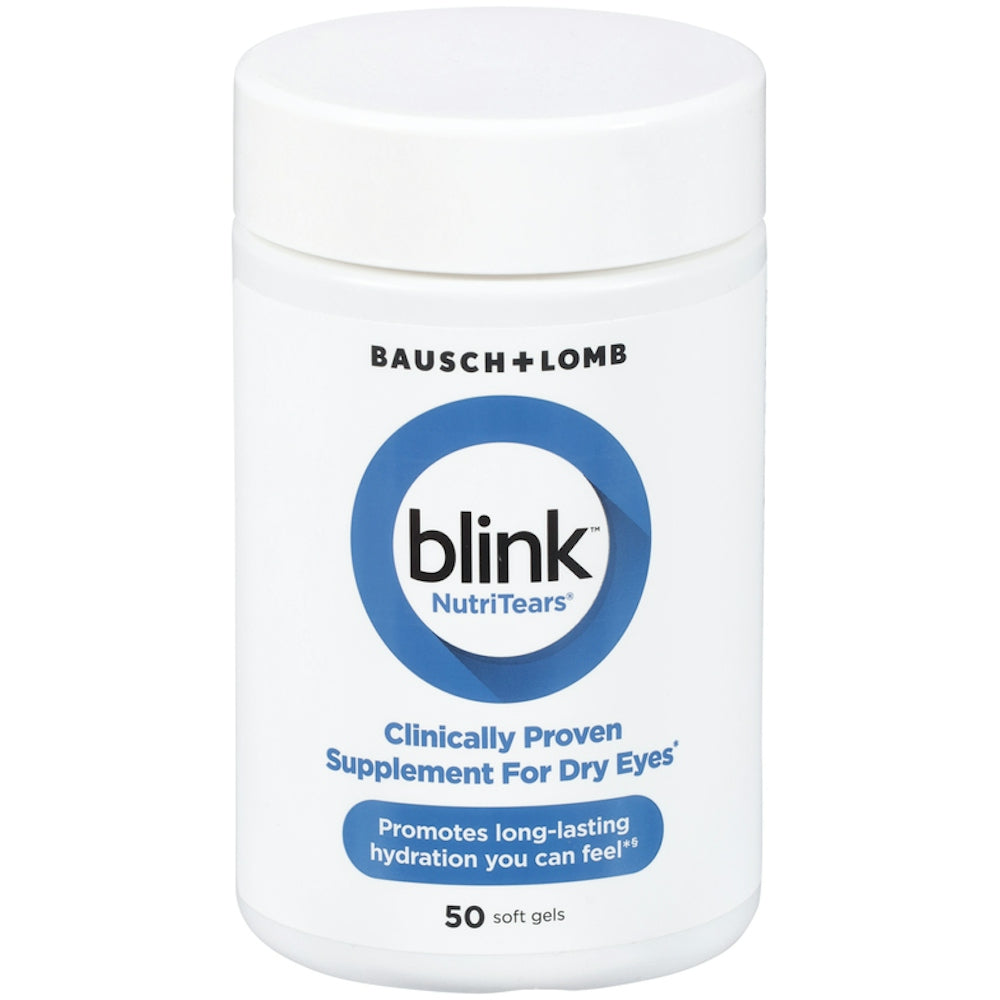 Blink NutriTears Supplement For Dry Eyes Softgels - 50ct