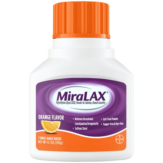 MiraLAX Laxative Orange