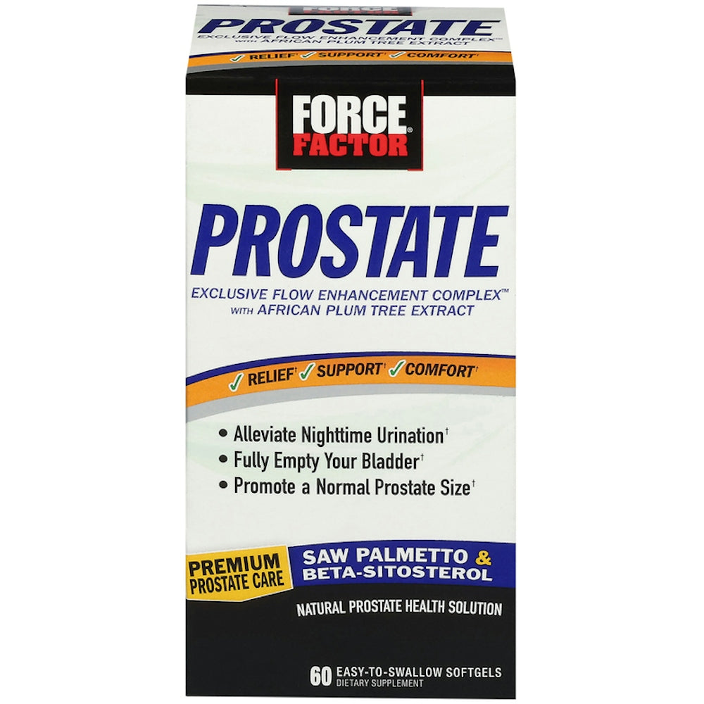 Force Factor Prostate Softgels For Men - 60ct