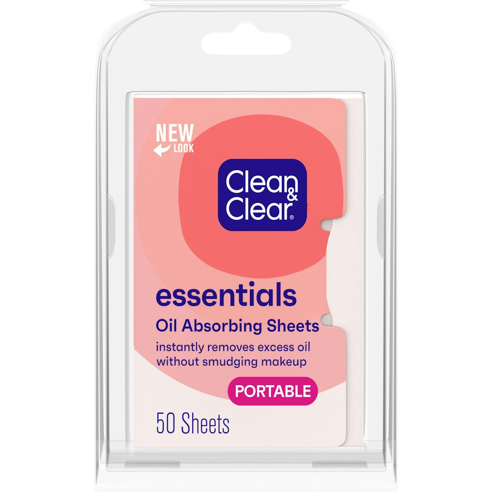 Clean & Clear Essentials Oil Absorbing Sheets For Oily Skin
