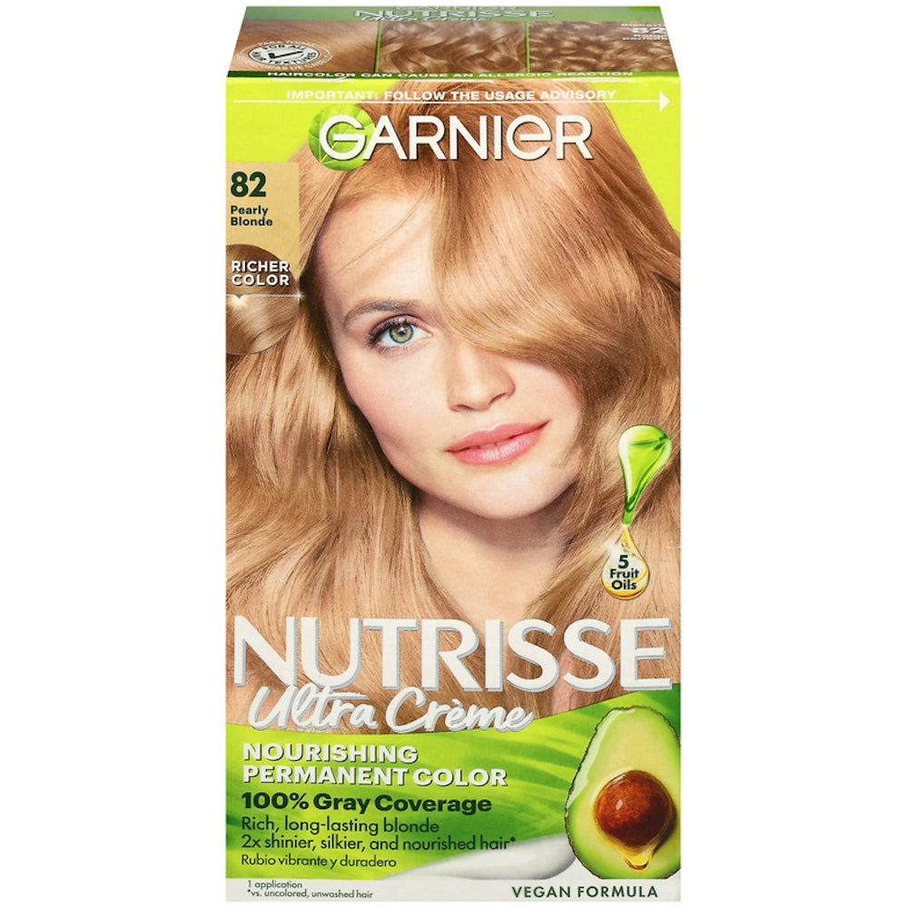 Nutrisse Garnier Nourishing Permanent Hair Color 82 Pearly Blonde