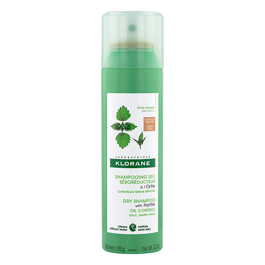 Klorane Dry Shampoo With Nettle For Oily Dark Hair 150ml