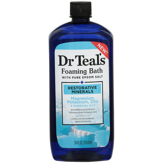 Dr Teal's Restorative Minerals Epsom Foaming Bath 1 Litre