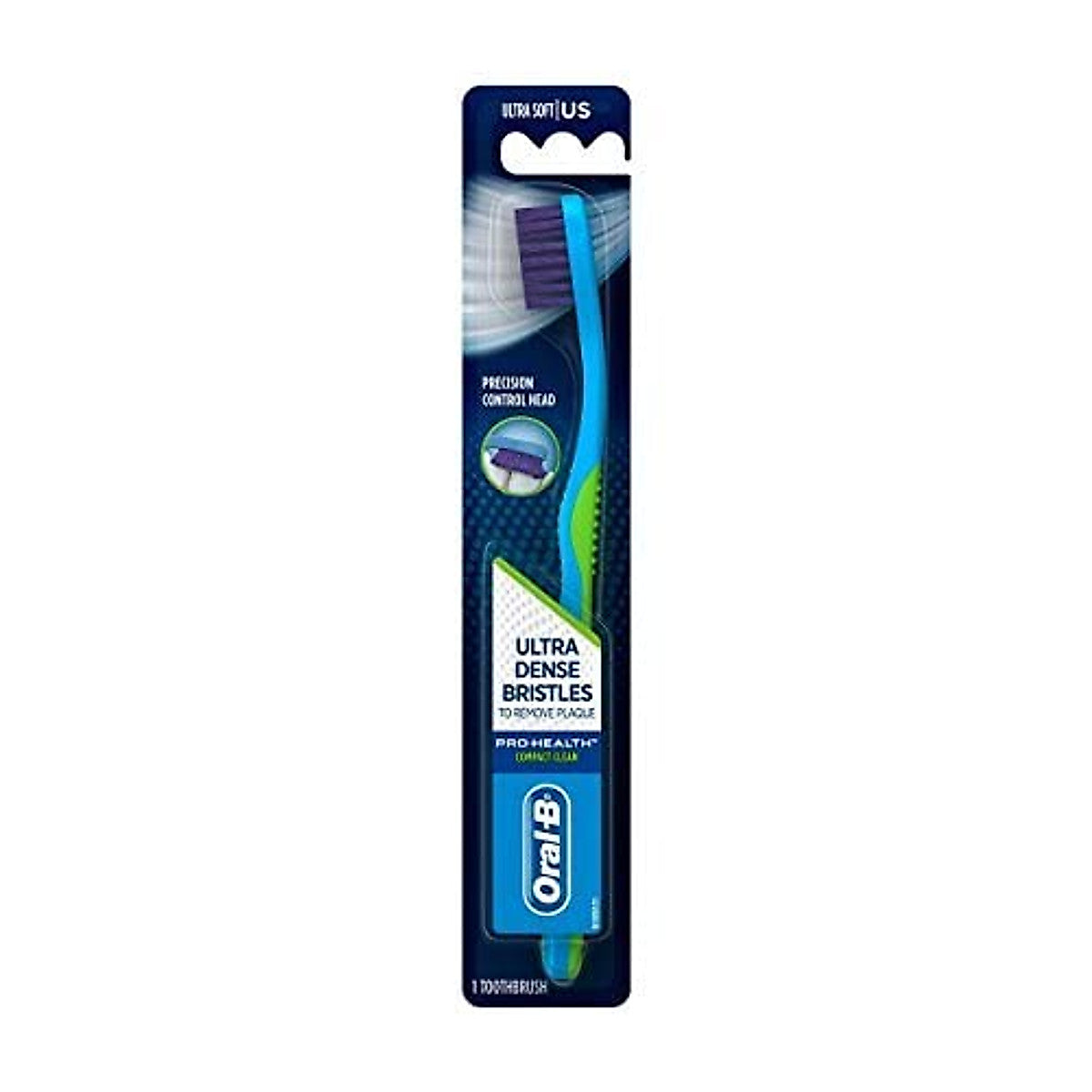 Oral B Toothbrush, Compact Clean, Ultra Soft