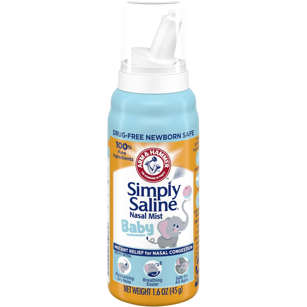 Arm & Hammer Simply Saline Baby Nasal Relief Mist