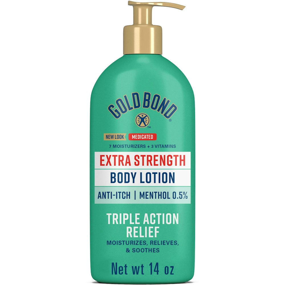 Gold Bond Body Lotion, Extra Strength, Anti Itch 14 Oz