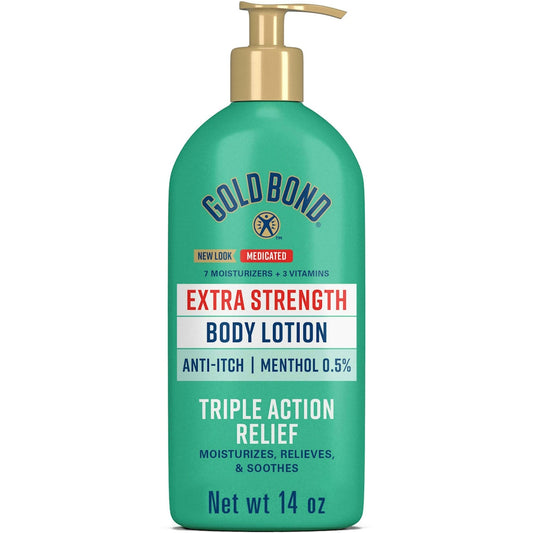 Gold Bond Body Lotion, Extra Strength, Anti Itch 14 Oz