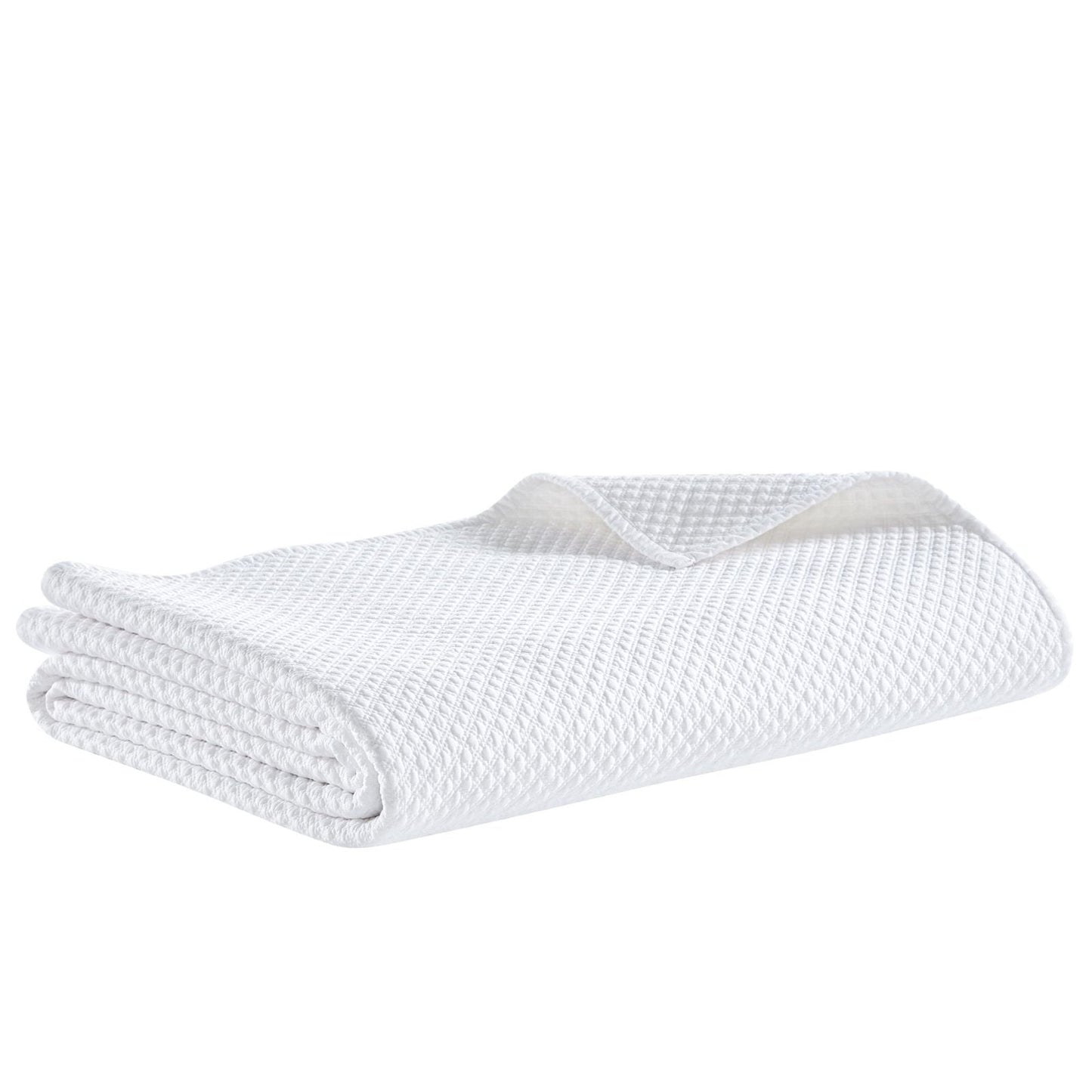 Velentina Diamond Quilted Sateen Coverlet