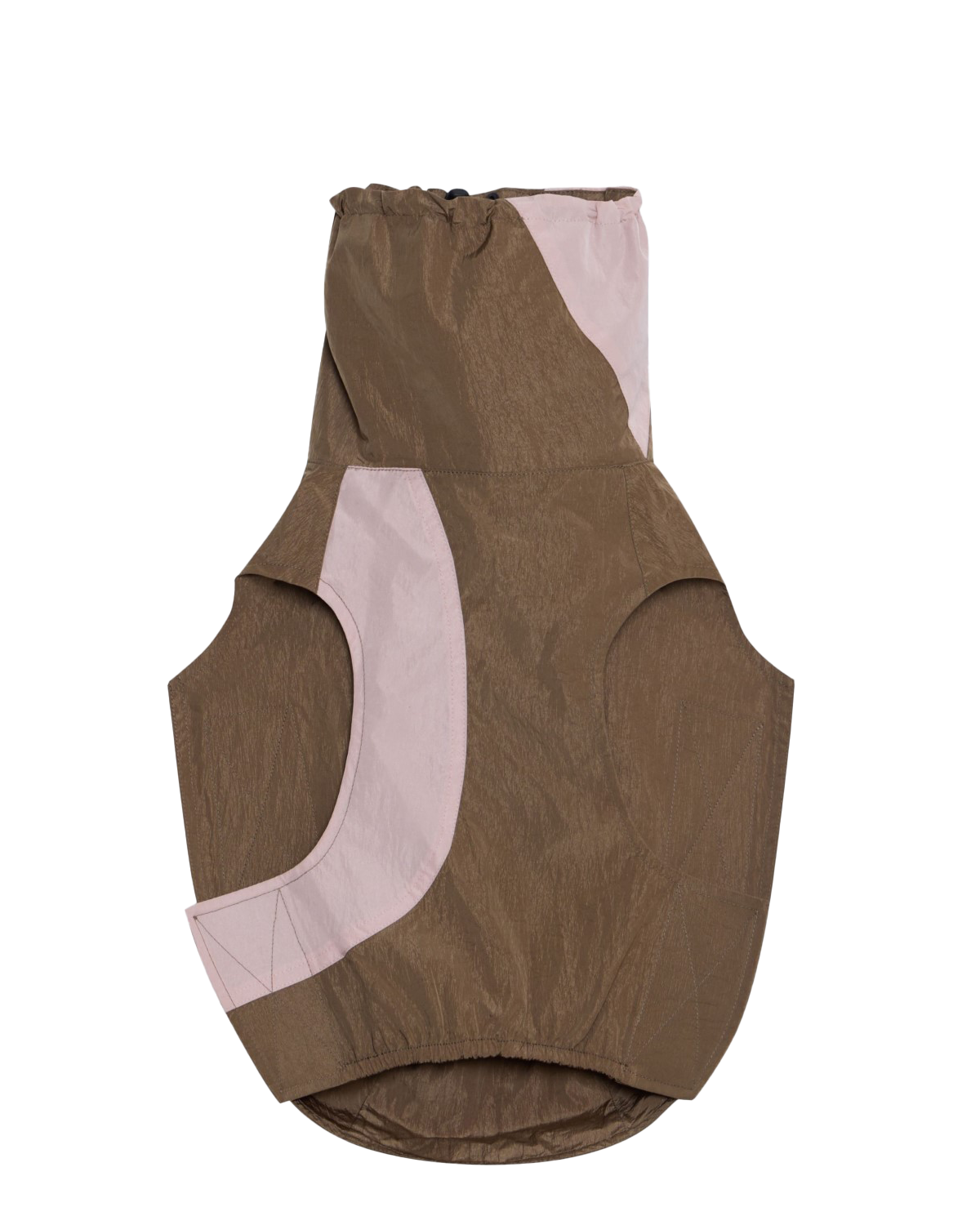 The Ventus | Reflective Waterproof Dog Raincoat | Rose Sandalwood