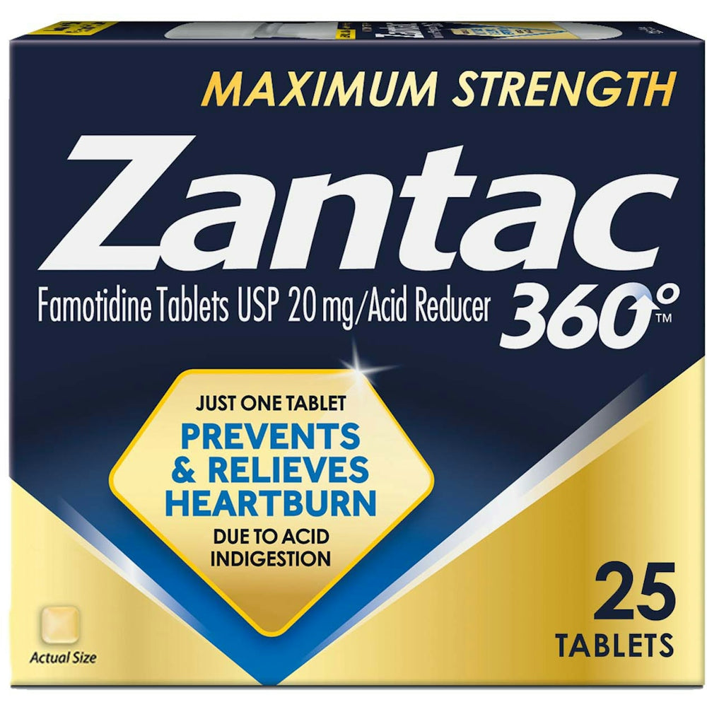 Zantac 360 Tablets Maximum Strength 20 Mg Acid Reducer