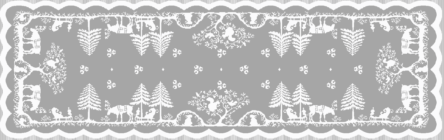 Prince of Scots Scottish Leno Gauze Mantle Scarf ~ Silver Lurex ~ - Osadia Concept Store