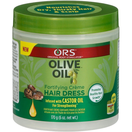 ORS Organic Root Stimulator Olive Oil Creme Hair Dress, 6 Oz