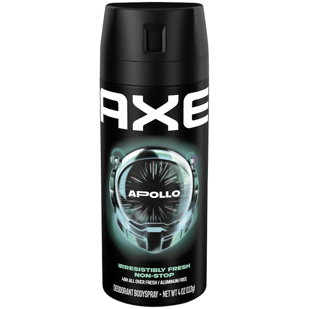 Axe Apollo Body Spray Deodorant Sage & Cedarwood 4.0 Oz