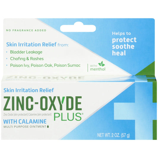Zinc-Oxyde Plus Skin Irritation Relief 2 Oz