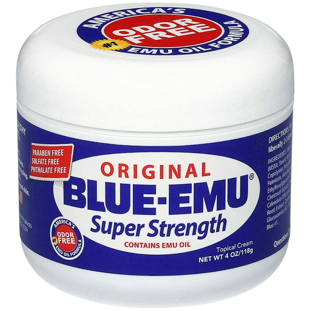 Blue-Emu Original Super Strength Topical Cream 4 Oz
